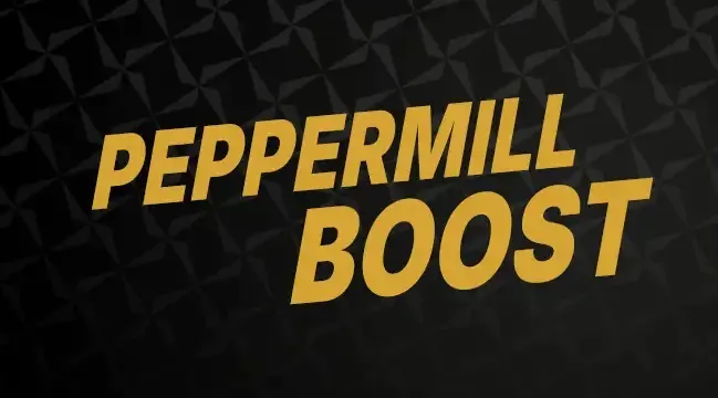 Win ongelimiteerd geld met de PepperMill Boost!